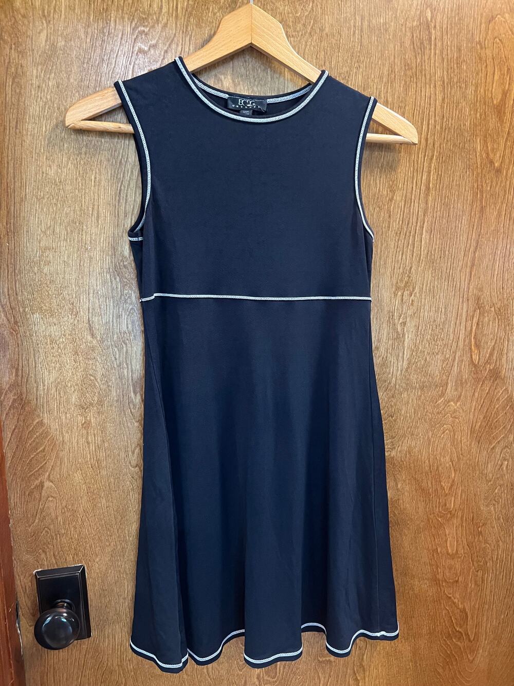 BCBG Black Sleeveless Tank Dress sze S